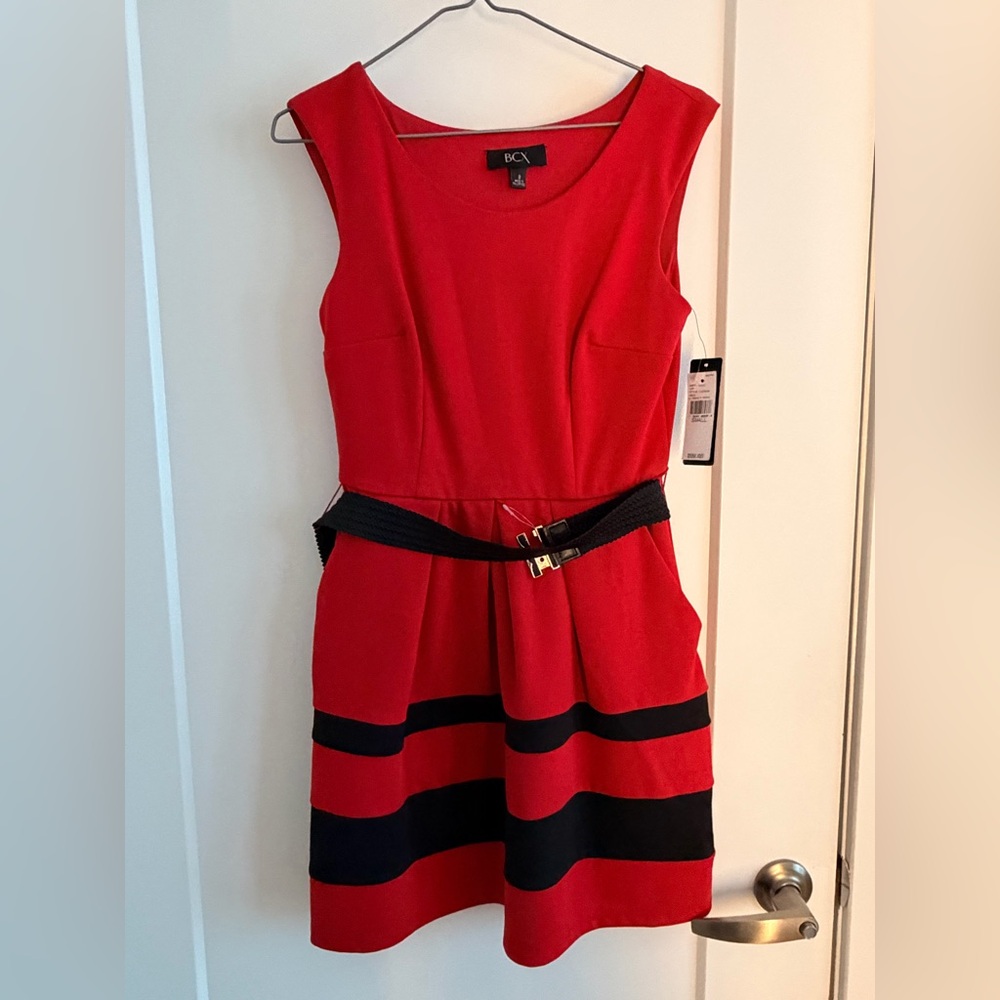 Red and Black Women's Dress
